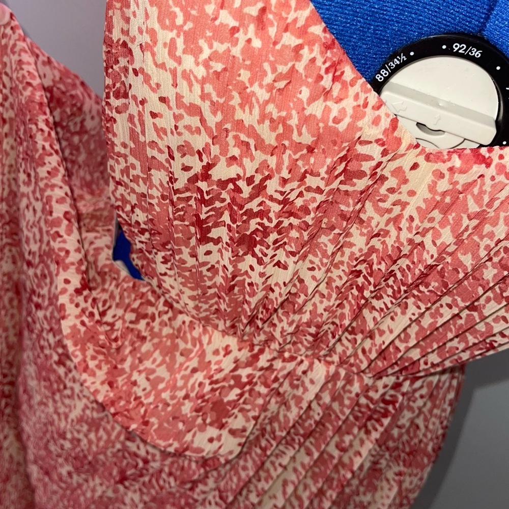 Express Flowy Cut Out Summer Dress Floral